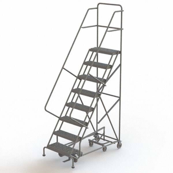 TRI-ARC - Rolling & Wall Mounted Ladders & Platforms Type: All-Directional Ladder Style: Rolling Safety Ladder - USA Tool & Supply