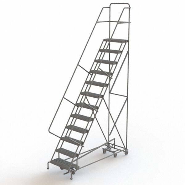 TRI-ARC - Rolling & Wall Mounted Ladders & Platforms Type: All-Directional Ladder Style: Rolling Safety Ladder - USA Tool & Supply