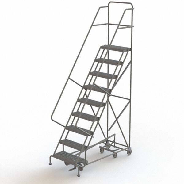 TRI-ARC - Rolling & Wall Mounted Ladders & Platforms Type: All-Directional Ladder Style: Rolling Safety Ladder - USA Tool & Supply