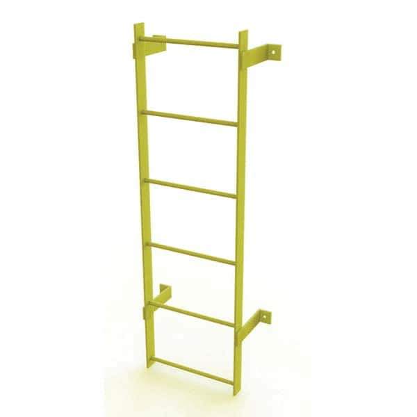TRI-ARC - Rolling & Wall Mounted Ladders & Platforms Type: Fixed Ladder Style: Safety Cage - USA Tool & Supply