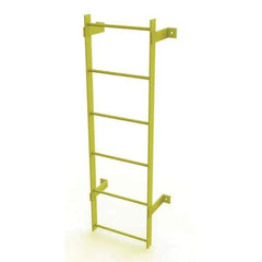 TRI-ARC - Rolling & Wall Mounted Ladders & Platforms Type: Fixed Ladder Style: Safety Cage - USA Tool & Supply