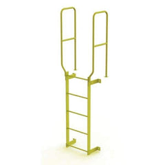 TRI-ARC - Rolling & Wall Mounted Ladders & Platforms Type: Fixed Ladder Style: Safety Cage - USA Tool & Supply