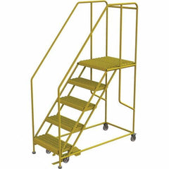 TRI-ARC - Rolling & Wall Mounted Ladders & Platforms Type: Rolling Work Platform Style: Steel Work Platform - USA Tool & Supply