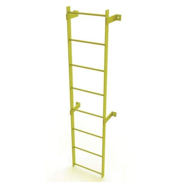 TRI-ARC - Rolling & Wall Mounted Ladders & Platforms Type: Fixed Ladder Style: Safety Cage - USA Tool & Supply