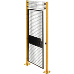 Husky - 4' Wide x 8' High, Swing Door for Temporary Structures - USA Tool & Supply