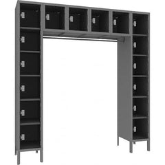 Tennsco - 16 Door, Single Tier, Welded Locker - USA Tool & Supply