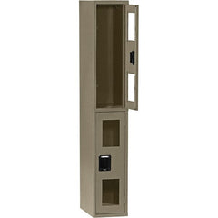 Tennsco - 2 Door, Double Tier, Welded Locker - USA Tool & Supply