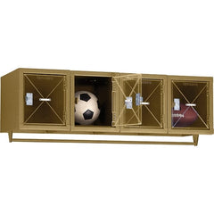 Tennsco - 4 Door, 4 Tier, Welded Locker - USA Tool & Supply