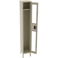 Tennsco - 1 Door, Single Tier, Welded Locker - USA Tool & Supply