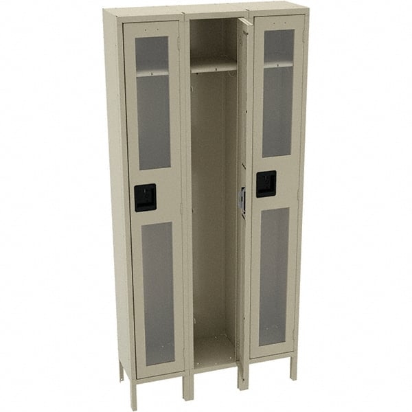 Tennsco - 3 Door, Single Tier, Welded Locker - USA Tool & Supply
