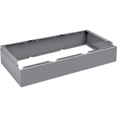 Tennsco - 45" Wide x 6" High x 12" Deep, Locker Base - USA Tool & Supply