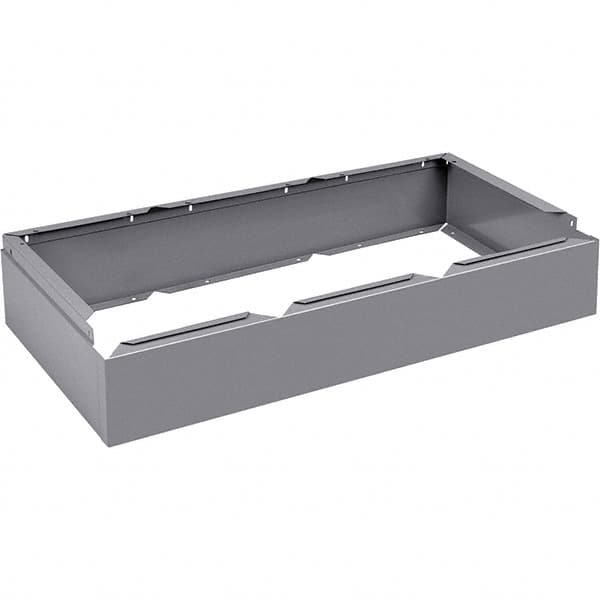 Tennsco - 45" Wide x 6" High x 15" Deep, Locker Base - USA Tool & Supply
