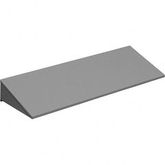 Tennsco - 36" Wide x 6" High x 18" Deep, Locker Slope Top - USA Tool & Supply