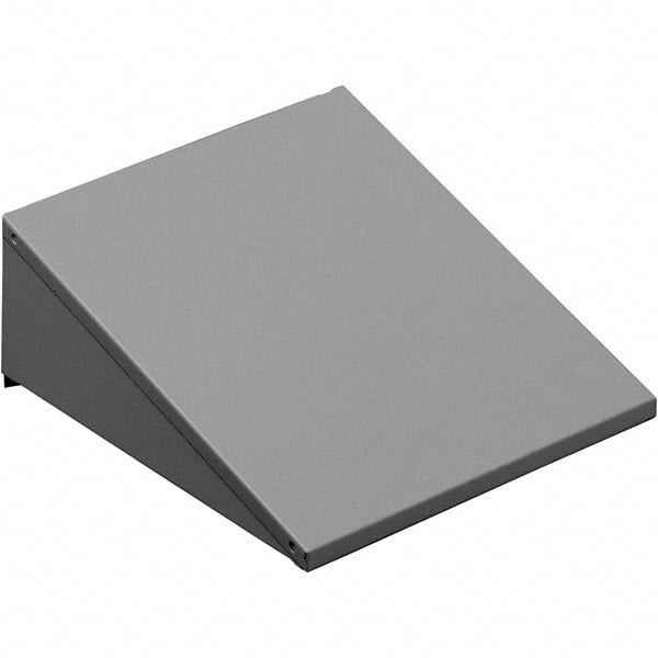 Tennsco - 12" Wide x 6" High x 15" Deep, Locker Slope Top - USA Tool & Supply