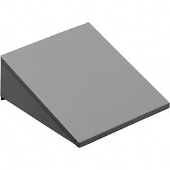 Tennsco - 12" Wide x 6" High x 12" Deep, Locker Slope Top - USA Tool & Supply