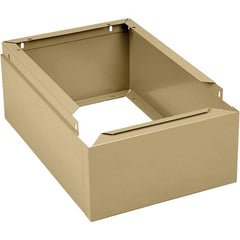 Tennsco - 12" Wide x 6" High x 18" Deep, Locker Base - USA Tool & Supply