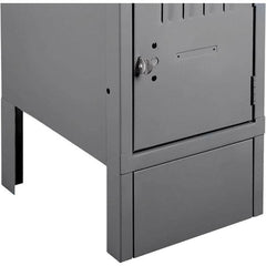 Tennsco - 18" Wide x 6" High x 1/2" Deep, Locker Closed Front Base - USA Tool & Supply