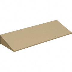 Tennsco - 45" Wide x 6" High x 18" Deep, Locker Slope Top - USA Tool & Supply