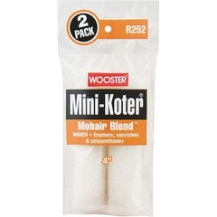 Wooster Brush - Paint Roller Covers   Type: Mini Roller    Nap Size (Inch): 0 - USA Tool & Supply