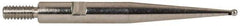 INTERAPID - 0.031" Ball Diam, Steel, Ball Test Indicator Contact Point - 0.812" Contact Point Length, Use with Brown & Sharpe 310-3, 311-3, 310-b-3, 311-bn-3, 312-3 & 312-4 INTERAPID 312 Dial Test Indicators - USA Tool & Supply