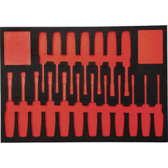 Proto - Tool Box Case & Cabinet Inserts Type: Foam Insert For Use With: J12000 - USA Tool & Supply