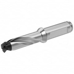 Kennametal - Series KenTIP FS, 3xD, 3/4" Diam Straight Shank, Drill Body - USA Tool & Supply