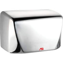 ASI-American Specialties, Inc. - 1000 Watt Satin Stainless Steel Finish Electric Hand Dryer - 110/120 Volts, 10.4 Amps, 9-25/32" Wide x 6-5/8" High x 5-13/32" Deep - USA Tool & Supply