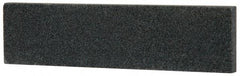 Norton - 4" Long x 1" Wide x 1/4" Thick, Silicon Carbide Sharpening Stone - Rectangle, Coarse Grade - USA Tool & Supply