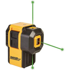 Johnson Level & Tool - Laser Levels Level Type: Self Leveling Line Laser Maximum Measuring Range (Miles): 0.019 - USA Tool & Supply