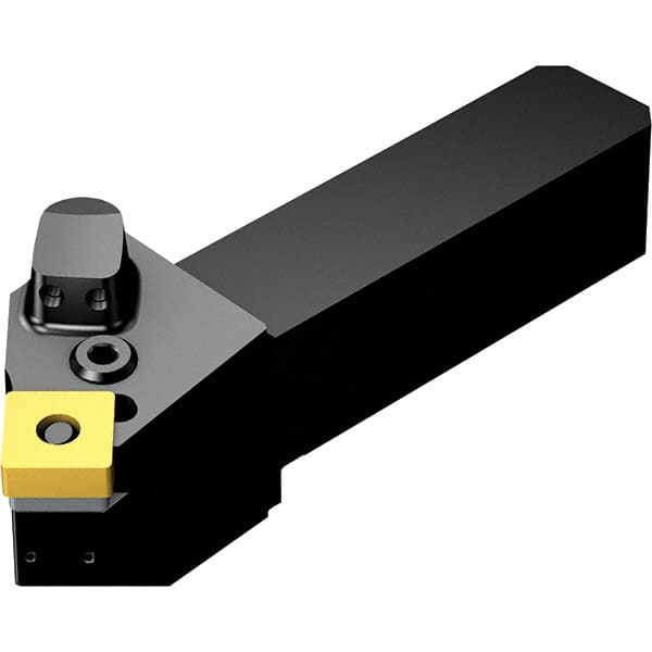 RH QS-PSSNR -8° Negative Rake Indexable Turning Toolholder 45° Lead Angle, 25mm x 25mm Shank, Takes SNMG 120408 Inserts