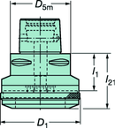 C639127702045A CAPTO ADAPTER - USA Tool & Supply