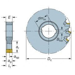 N331.32-200S50DM08.00 CoroMill 331 - USA Tool & Supply