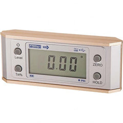 Fowler - Digital & Dial Protractors Style: Angle Measuring Range (Degrees): 360.00 - USA Tool & Supply