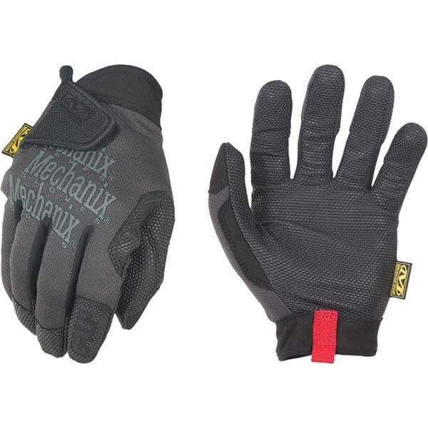 Mechanix Wear - Size 2XL (12) Armortex & TrekDry General Protection Work Gloves - For General Purpose, Uncoated, Hook & Loop Cuff, Full Fingered, Black/Gray, Paired - USA Tool & Supply