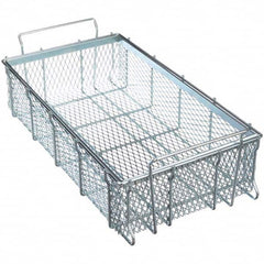 Marlin Steel Wire Products - Baskets Shape: Rectangular Material Family: Metal - USA Tool & Supply