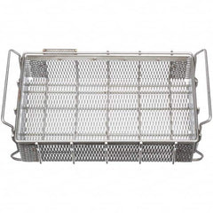 Baskets; Shape: Rectangular; Material Family: Metal; Basket Type: Wire; Material: Stainless Steel; Handle Material: Stainless Steel