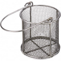 Marlin Steel Wire Products - Baskets Shape: Round Material Family: Metal - USA Tool & Supply