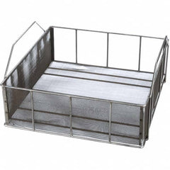 Marlin Steel Wire Products - Baskets Shape: Rectangular Material Family: Metal - USA Tool & Supply