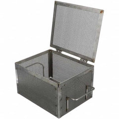 Marlin Steel Wire Products - Baskets Shape: Rectangular Material Family: Metal - USA Tool & Supply