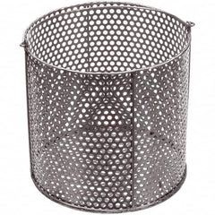 Marlin Steel Wire Products - Baskets Shape: Round Material Family: Metal - USA Tool & Supply