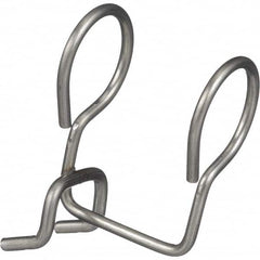 Marlin Steel Wire Products - Pegboard Hooks Type: Single Vertical End Hook Projection: 1-1/4 (Inch) - USA Tool & Supply