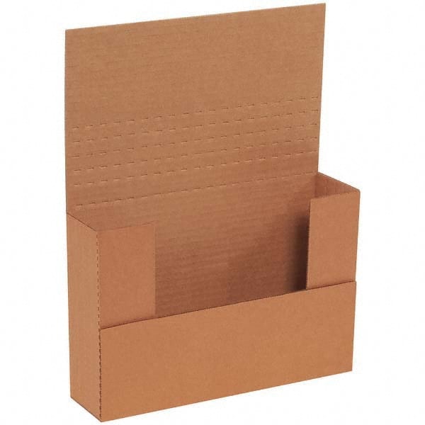 Made in USA - Pack of (50), 6-1/2" Wide x 9-1/2" Long x 3-1/2" High Crush Proof Mailers - USA Tool & Supply