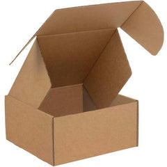 Made in USA - Pack of (50), 4" Wide x 4" Long x 4" High Crushproof Mailers - USA Tool & Supply