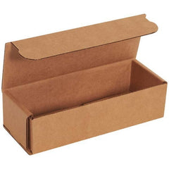 Made in USA - Pack of (50), 3" Wide x 8" Long x 2" High Corrugated Shipping Boxes - USA Tool & Supply