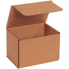 Made in USA - Pack of (50), 5" Wide x 7" Long x 5" High Corrugated Shipping Boxes - USA Tool & Supply