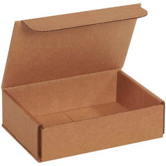 Made in USA - Pack of (50), 5" Wide x 8" Long x 2" High Corrugated Shipping Boxes - USA Tool & Supply