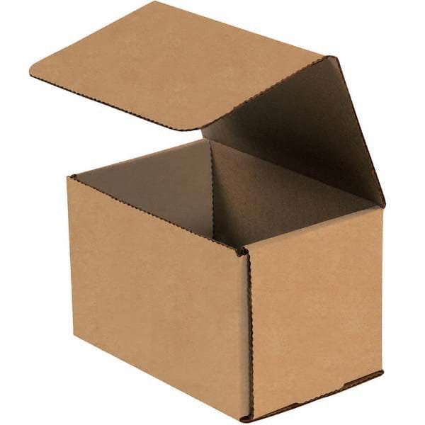 Made in USA - Pack of (50), 5" Wide x 5" Long x 5" High Corrugated Shipping Boxes - USA Tool & Supply