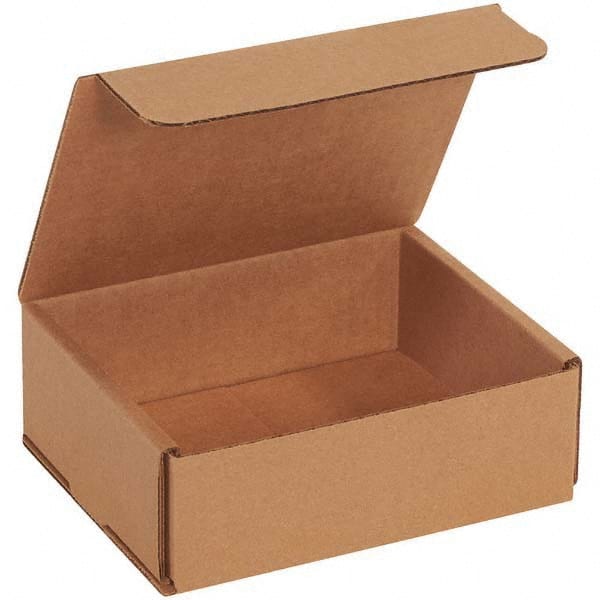 Made in USA - Pack of (50), 5" Wide x 6" Long x 2" High Corrugated Shipping Boxes - USA Tool & Supply
