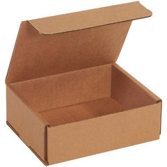 Made in USA - Pack of (50), 5" Wide x 6" Long x 2" High Corrugated Shipping Boxes - USA Tool & Supply