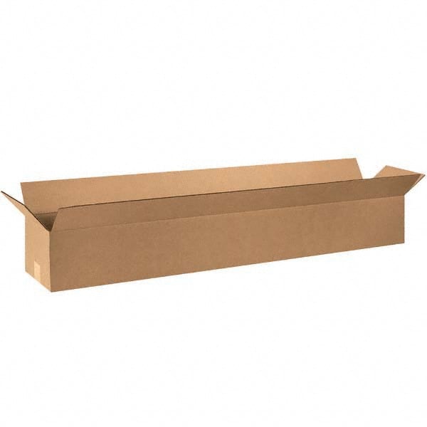 Made in USA - Pack of (15), 8" Wide x 60" Long x 8" High Corrugated Shipping Boxes - USA Tool & Supply